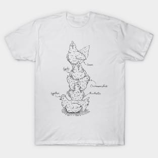 A Stack of Chickens T-Shirt